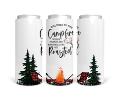 Get Roasted Tall Boy Can Stainless Steel Koozie-1