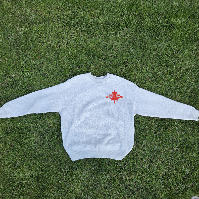 Canada Back Unisex Crewneck-3