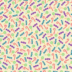 Christmas Candy Canes Adhesive Vinyl Pattern 2-1
