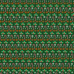 Christmas Candy Canes  Adhesive Vinyl Pattern 6-1