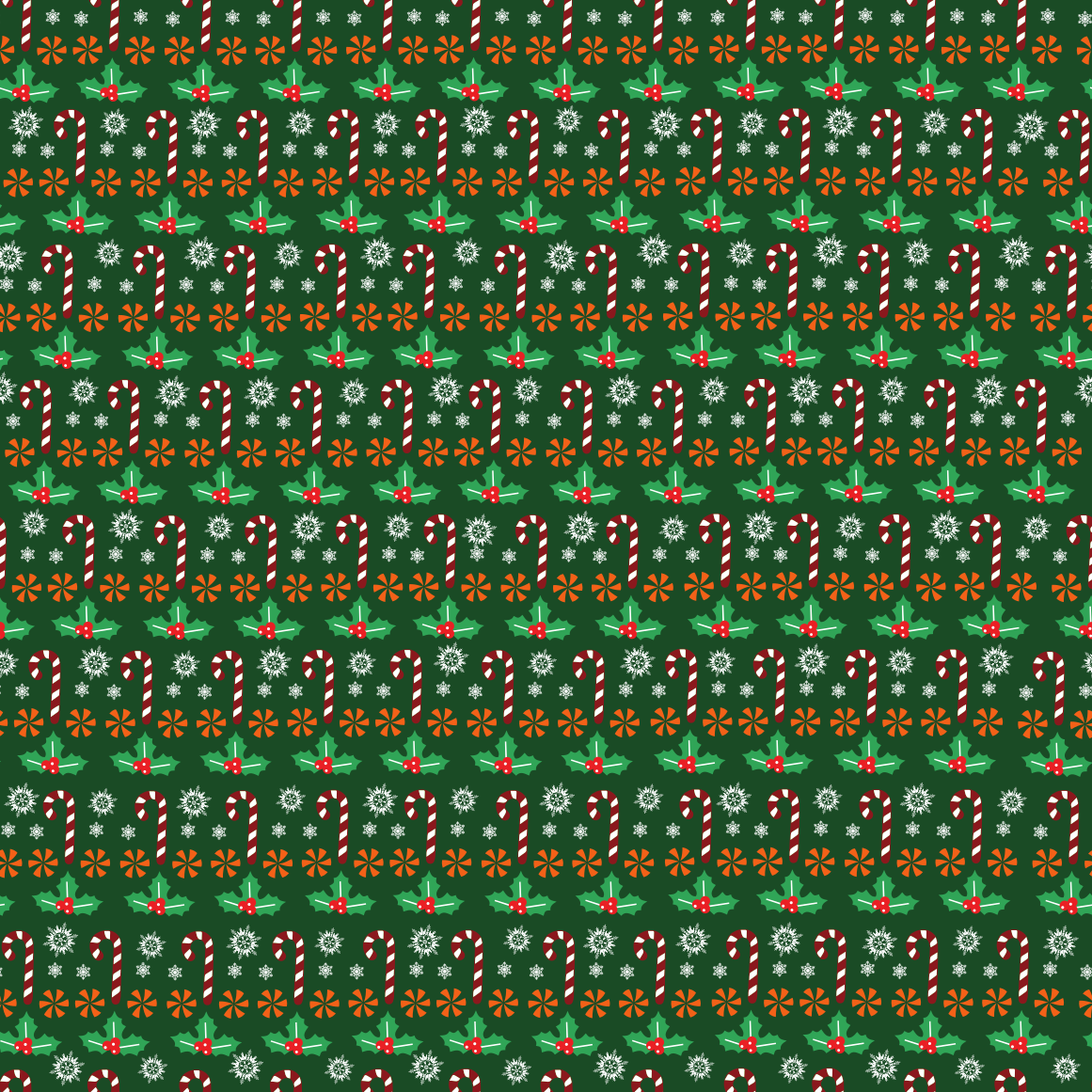 Craft HTV  Christmas Candy Canes Pattern 6-1