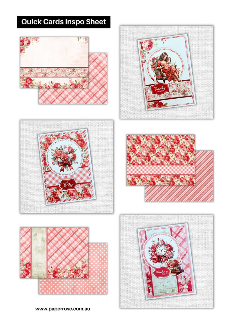 Candy Kisses Collection de cartes rapides 6x8" 31671-2