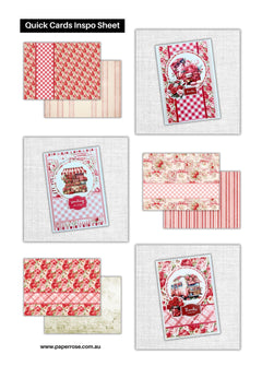 Candy Kisses Collection de cartes rapides 6x8" 31671-3