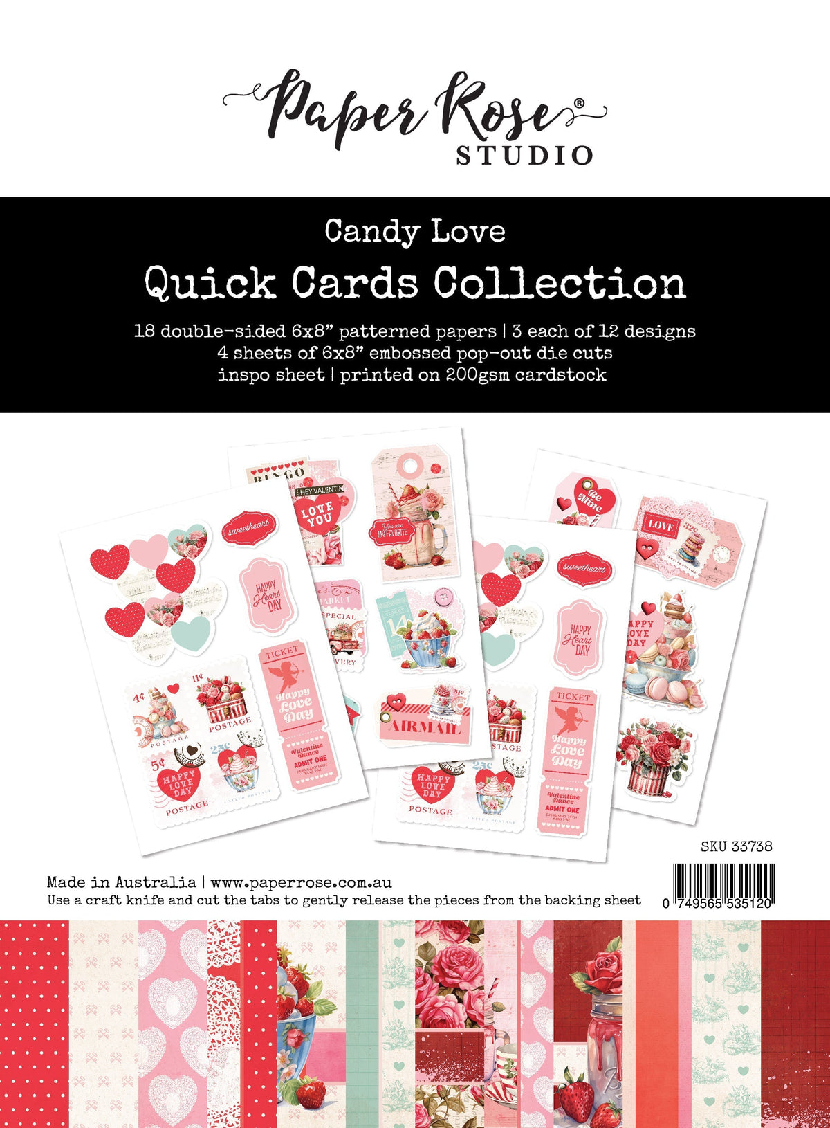 Candy Love Quick Cards Kit 33738-1
