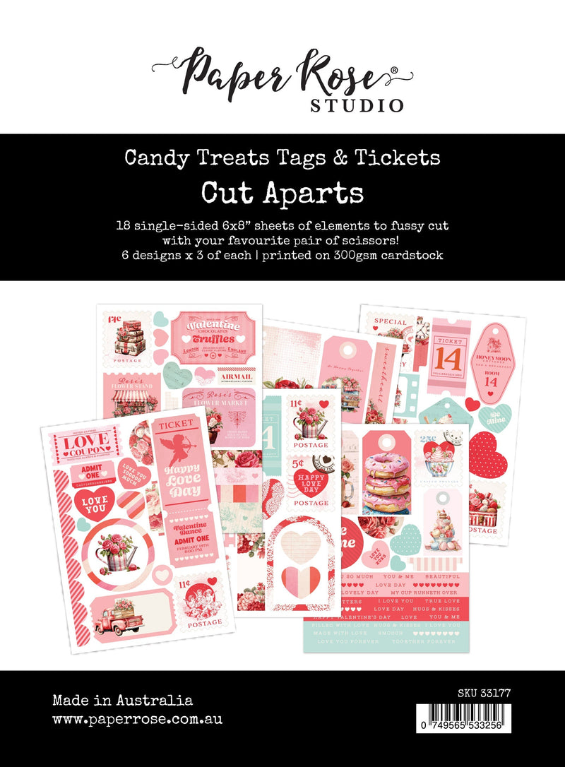 Candy Treats Tags & Tickets Cut Aparts 33177-1