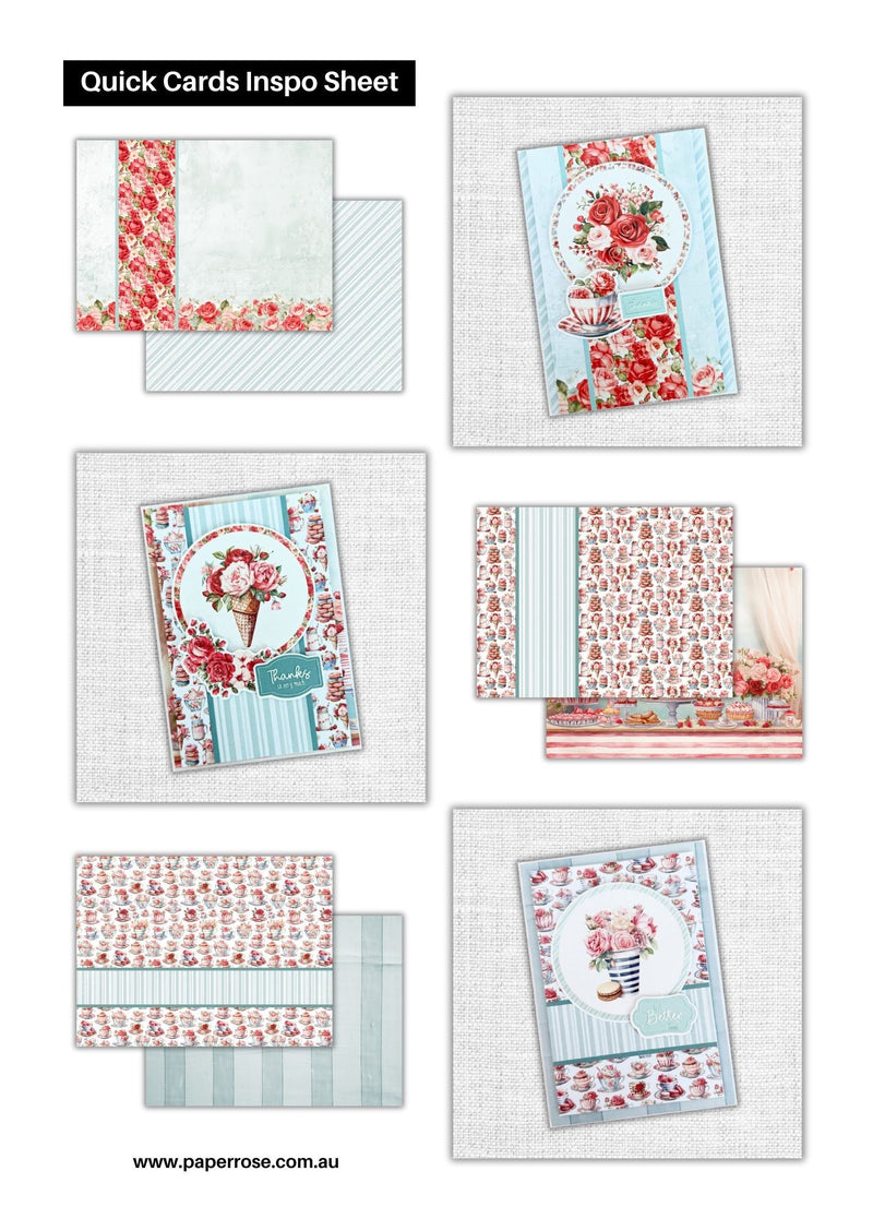 Candy Treats 6x8" Quick Cards Collection 32076-2