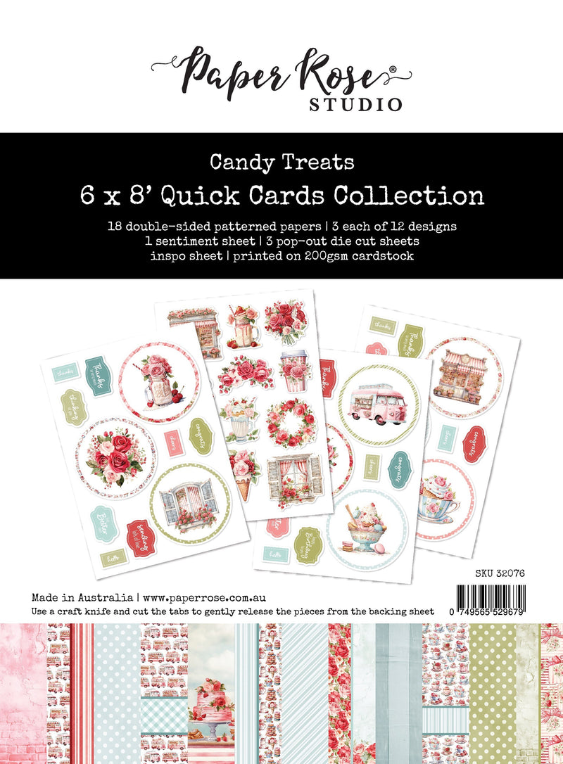 Candy Treats 6x8" Quick Cards Collection 32076-1