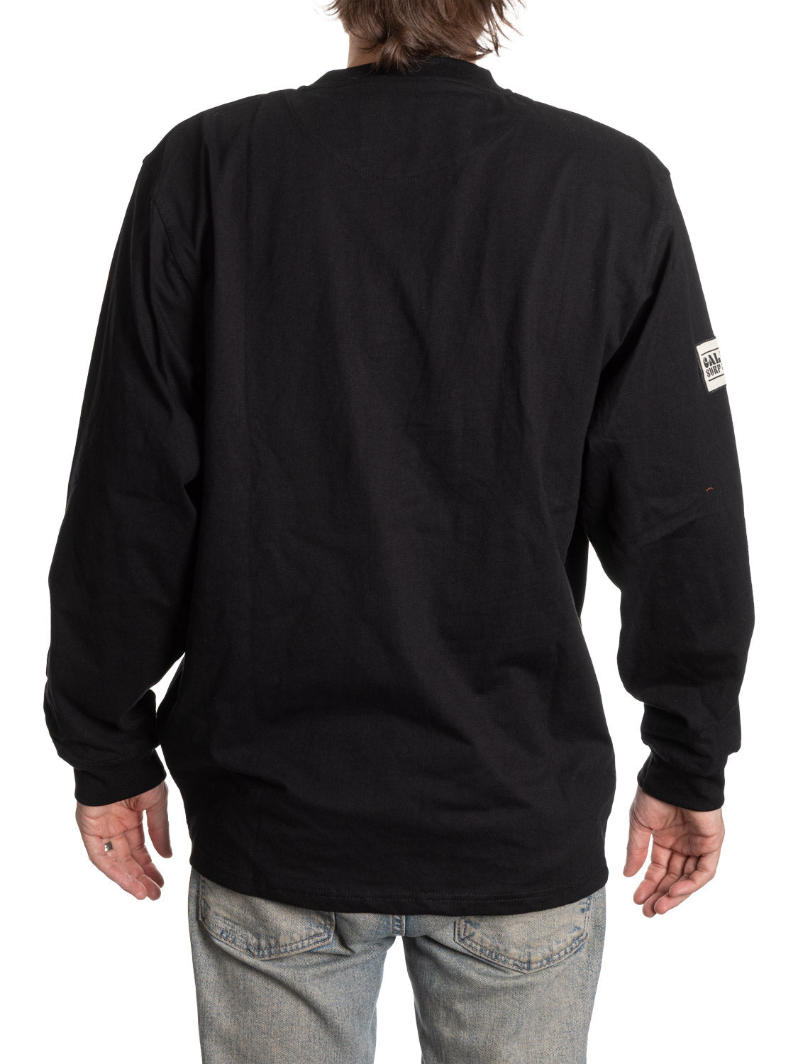 Retro Vancouver Canucks Long Sleeve Henley-2
