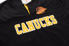 Retro Vancouver Canucks Long Sleeve Henley-3