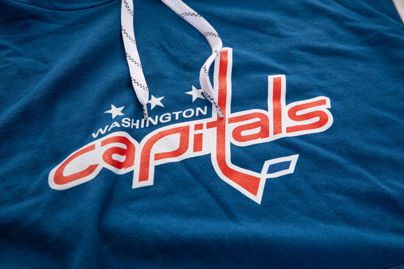 Washington Capitals Varsity Retro Style Hoodie-4