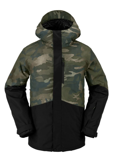Volcom 'Vcolp' Jacket - Black/Camo-1