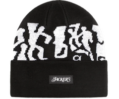 Jacker 'Mirror Maze' Beanie - Black-1