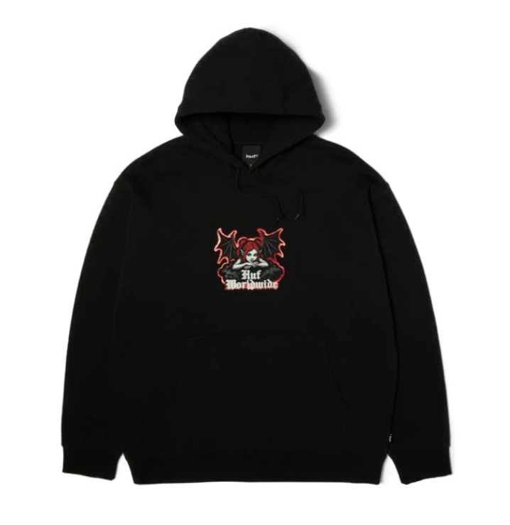 HUF 'Bliss' Hoodie - Black-1