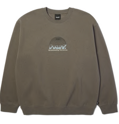 HUF 'Worldwide Network' Crewneck - Grey-1