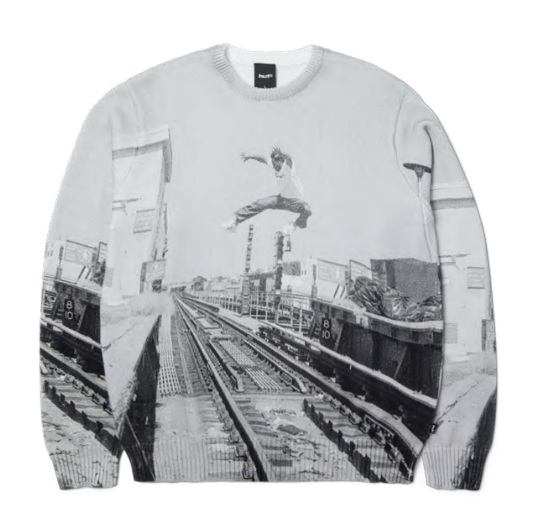 HUF 'Taking The Leap' Sweatshirt - Multi-1