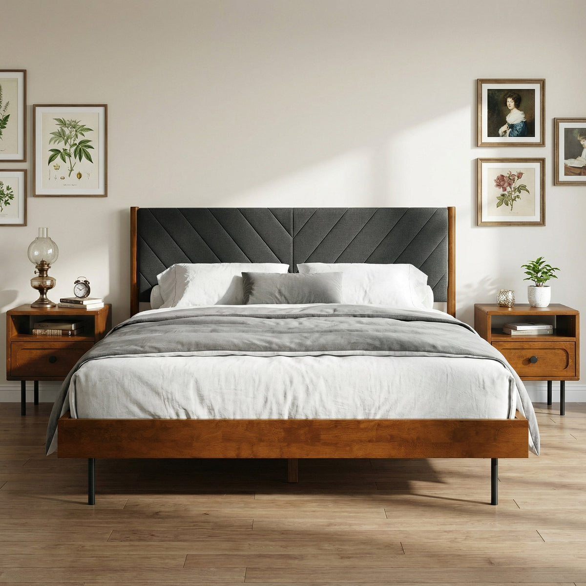Astoria Solid Wood Bed Frame-2