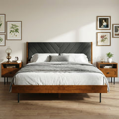 Astoria Solid Wood Bed Frame-2