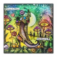 Snailcap Mushrooms Stamp-3