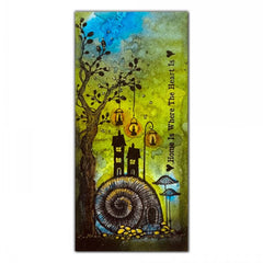 Snail House Stamp-2