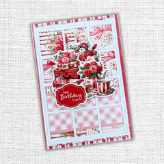 Die-Cuts et Mots Tendres Baisers 15x20 cm 31668-11
