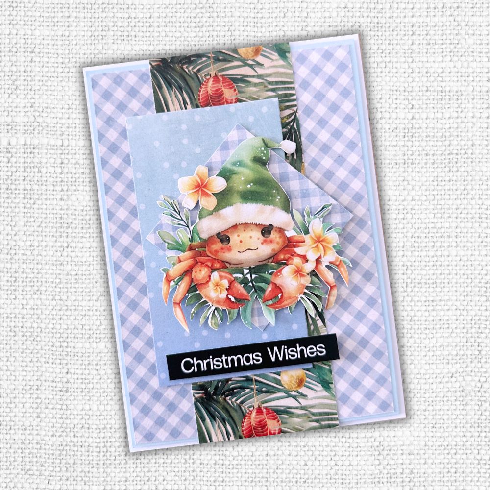 Tropical Christmas Papercuts Kit 33147-10