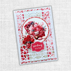 Die-Cuts et Mots Tendres Baisers 15x20 cm 31668-13