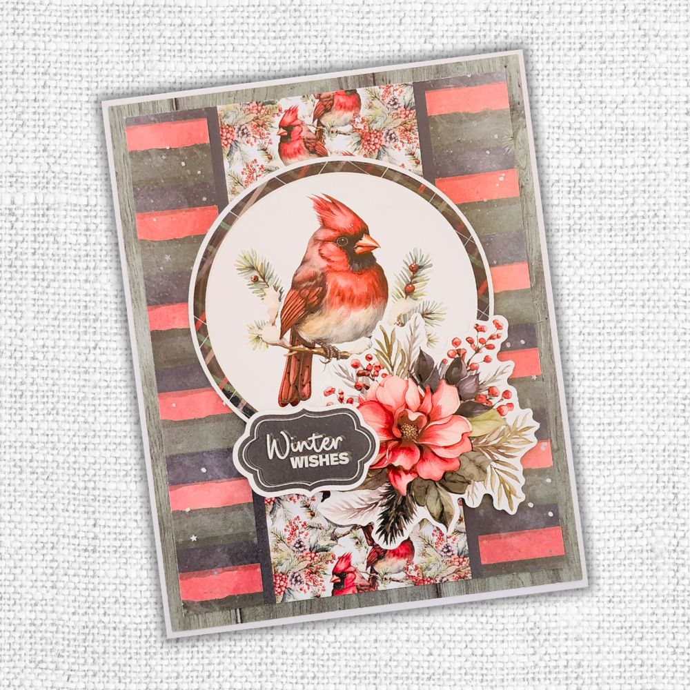 Jolly Holidays 6x8" Die Cuts & Sentiments 32643-7
