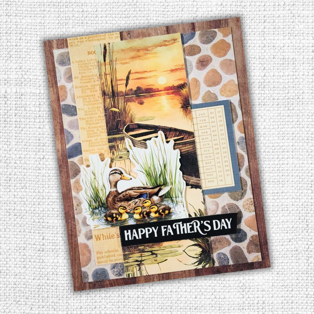 Collection de papiers « Lakeside Memories Basics » 6x6 34713-7
