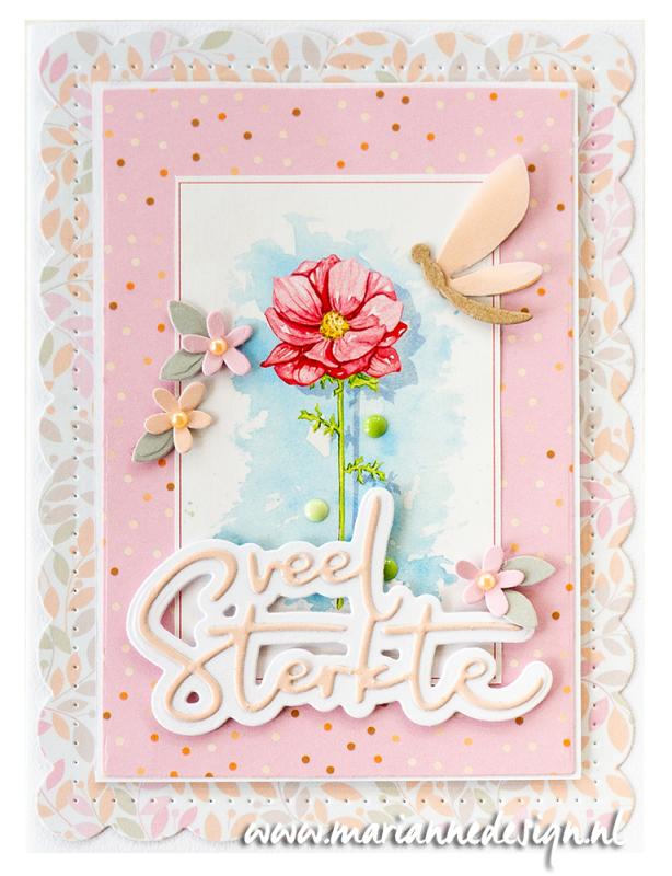 Marianne Design A4 Cutting Sheet - Single Flowers-3