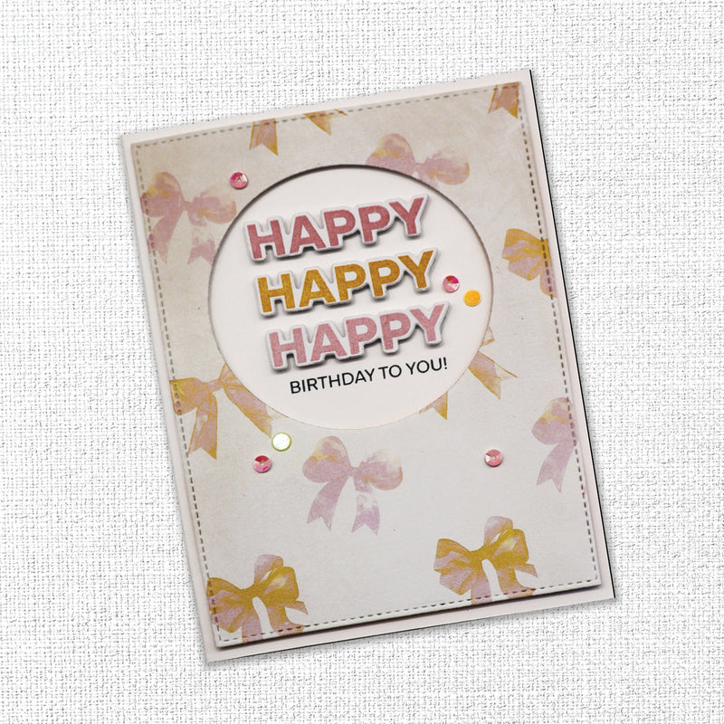 Stacked Sentiments No. 2 Clear Stamps 34386-4