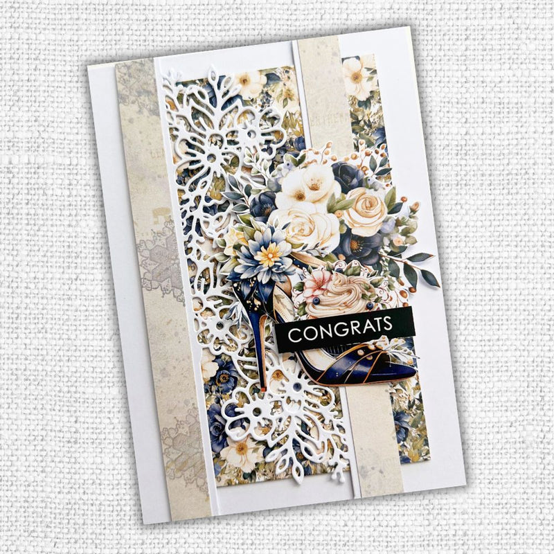 Wedding Blooms Embossed Die Cuts 31407-4