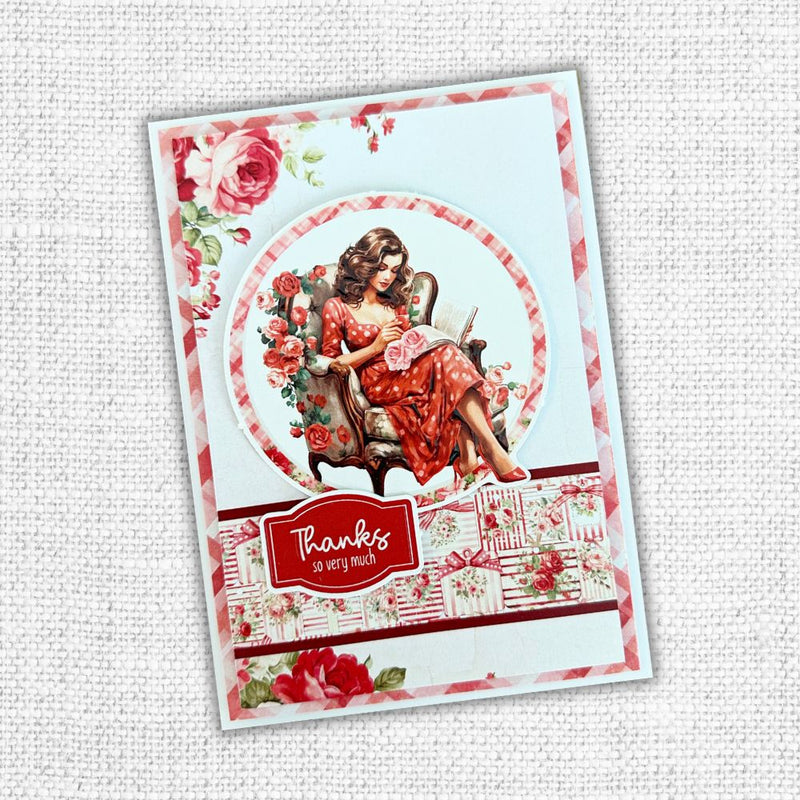 Die-Cuts et Mots Tendres Baisers 15x20 cm 31668-2
