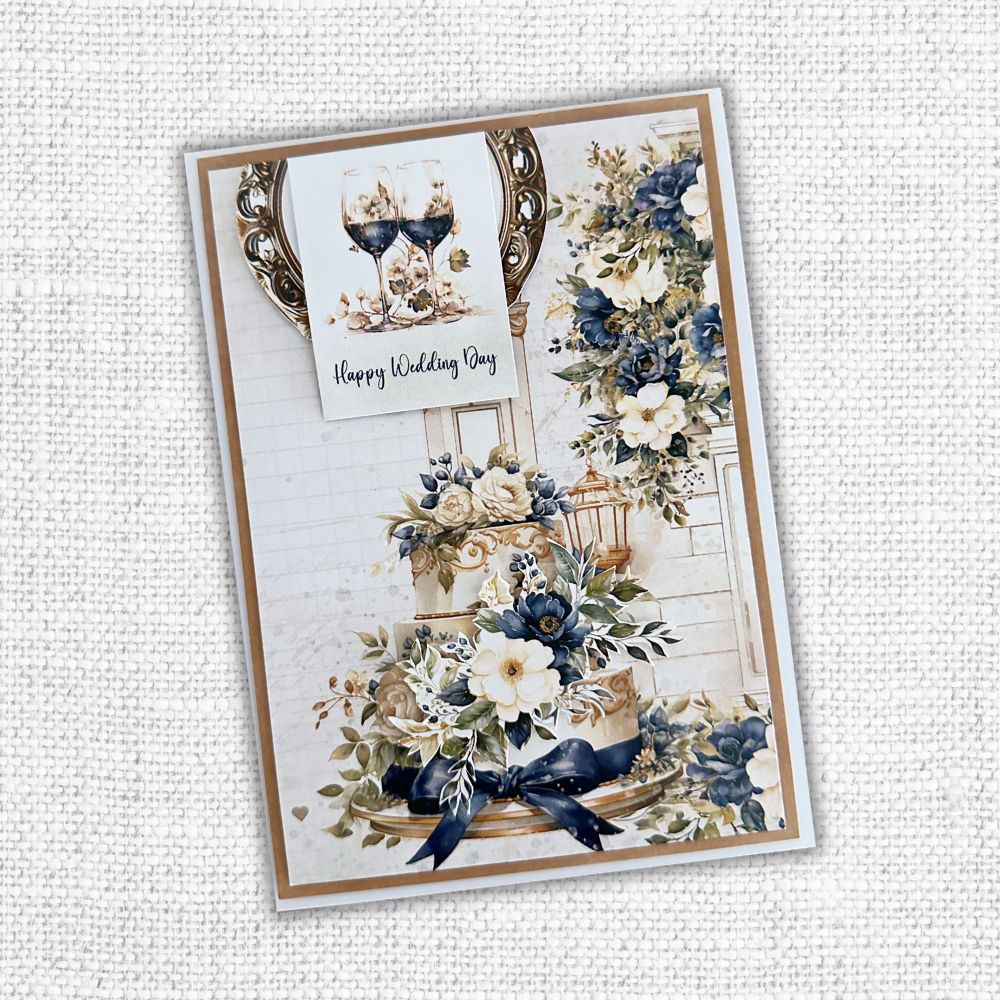 Wedding Blooms Frames & Florals Cut Aparts 31782-5