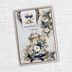 Wedding Blooms Frames & Florals Cut Aparts 31782-5