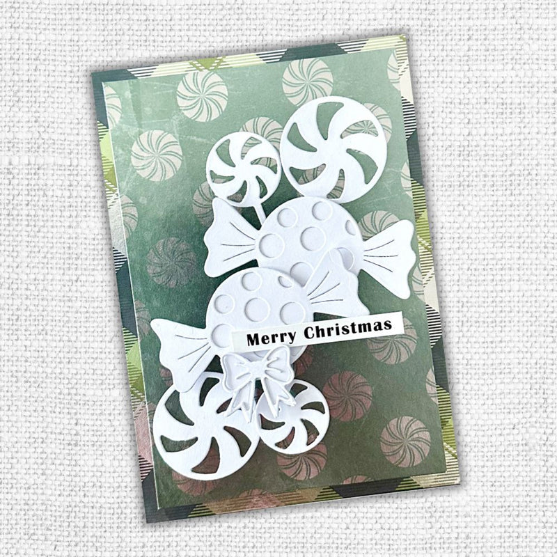 Christmas Candy Lollipop Large Metal Cutting Die 32499-2
