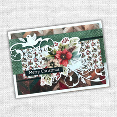 White Dove Love Flourishes Metal Cutting Die 32580-2
