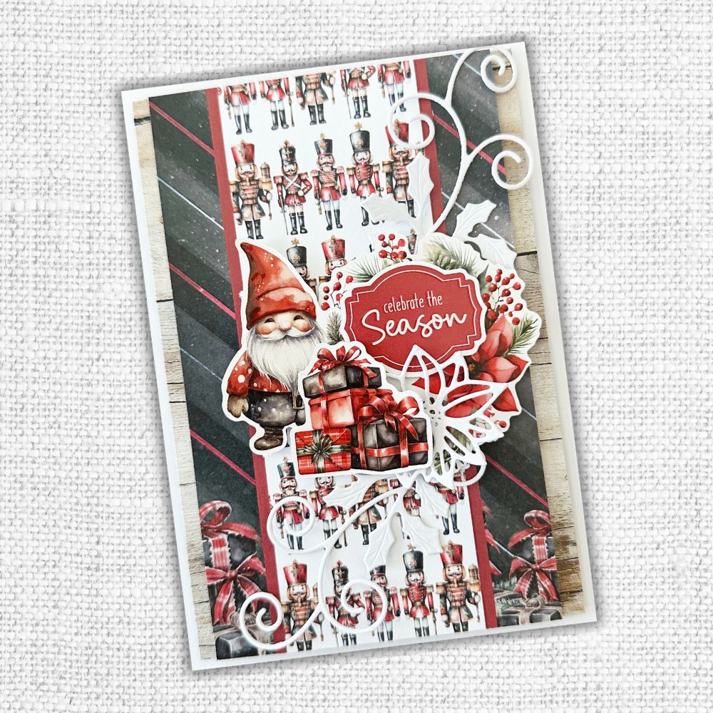 Jolly Holidays 6x8" Die Cuts & Sentiments 32643-8