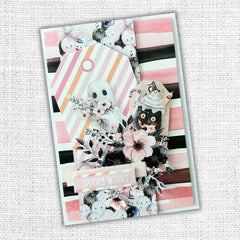 Pink Halloween Embossed Die Cuts 32790-3