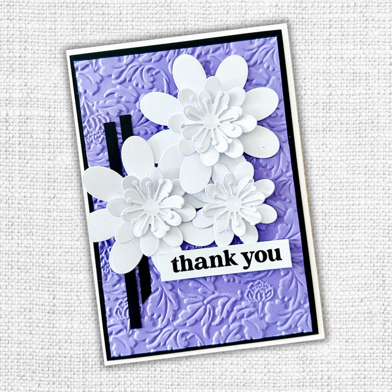 Spring Flowers 12x12 Assorted Smooth Cardstock - 12 sheets 32862-3