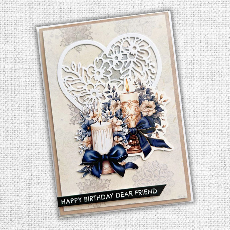Wedding Blooms Embossed Die Cuts 31407-8