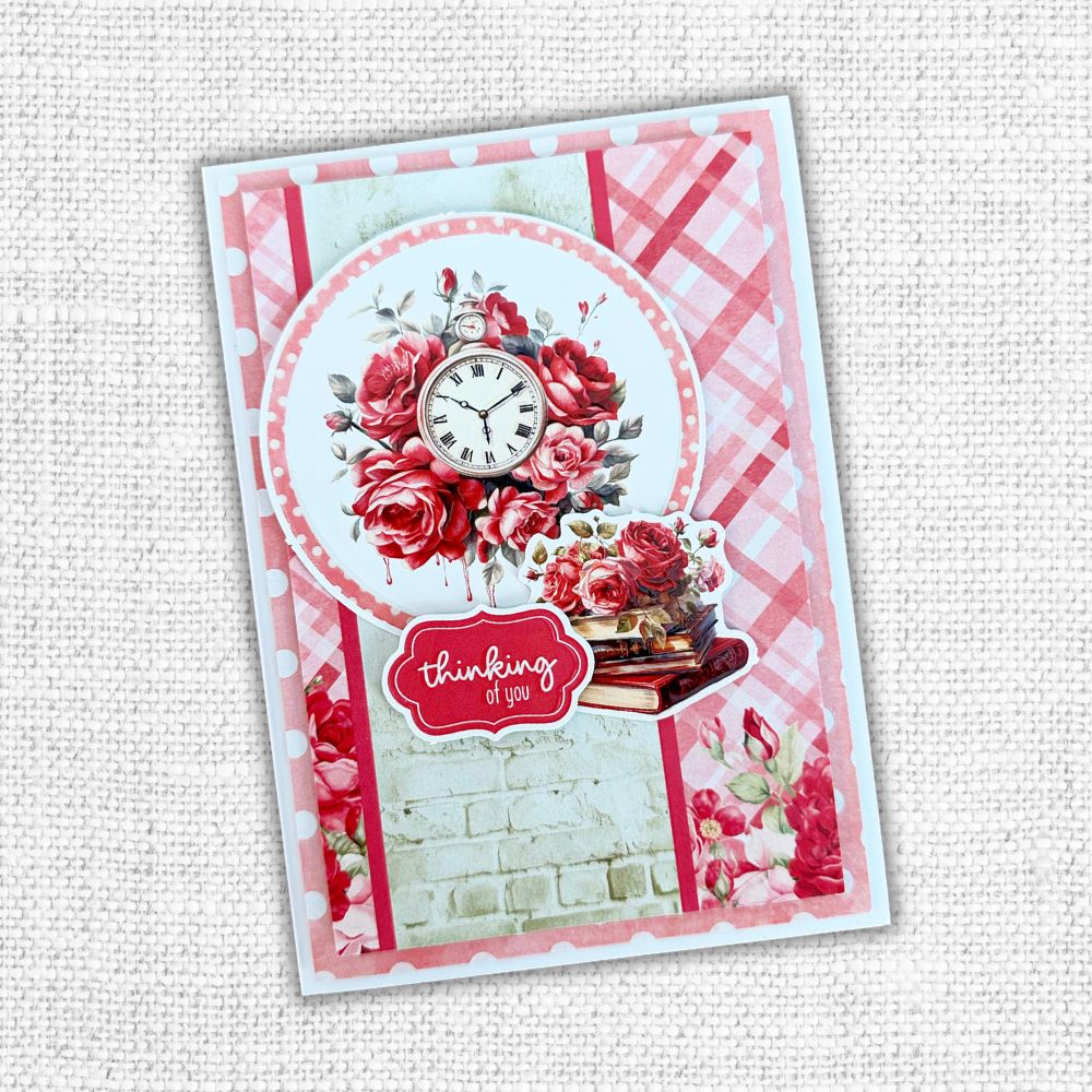 Die-Cuts et Mots Tendres Baisers 15x20 cm 31668-3