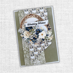 Wedding Blooms Frames & Florals Cut Aparts 31782-4