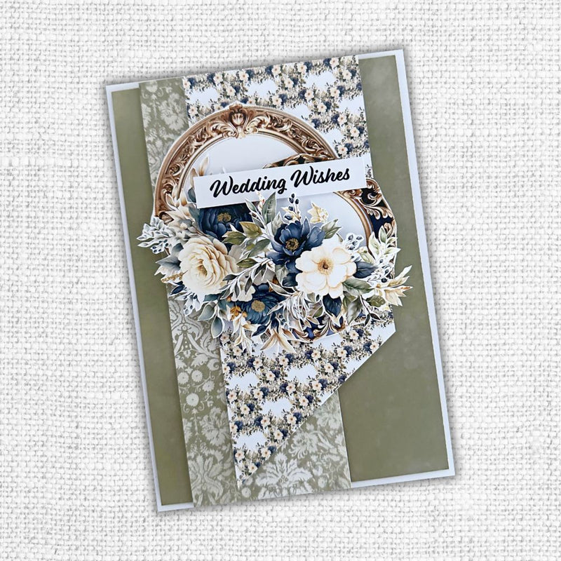 Wedding Blooms Frames & Florals Cut Aparts 31782-4