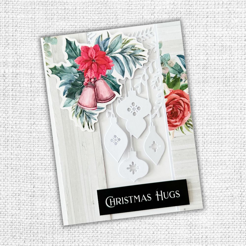 Hanging Christmas Ornaments Border Die 32448-3