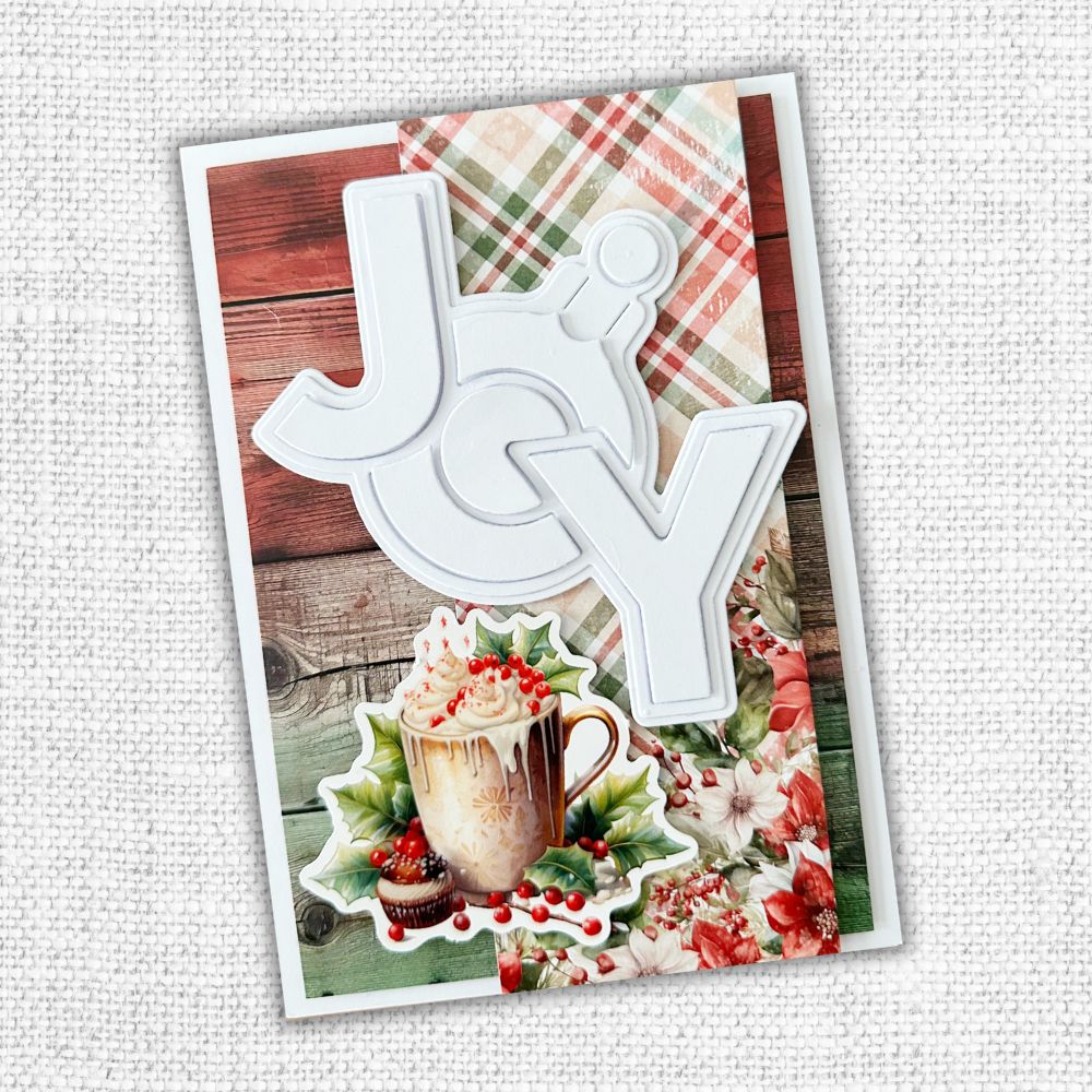 Christmas Bauble Layered JOY Die 32460-2