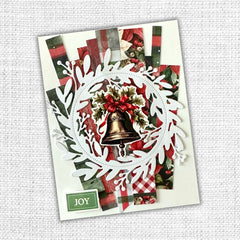 Floral Holly Christmas Wreath Die 32469-3
