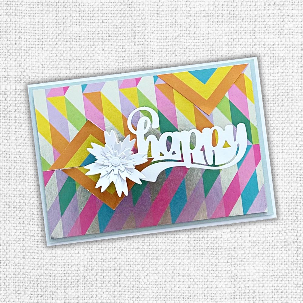 Inked Happy Border Metal Cutting Die 31590-3
