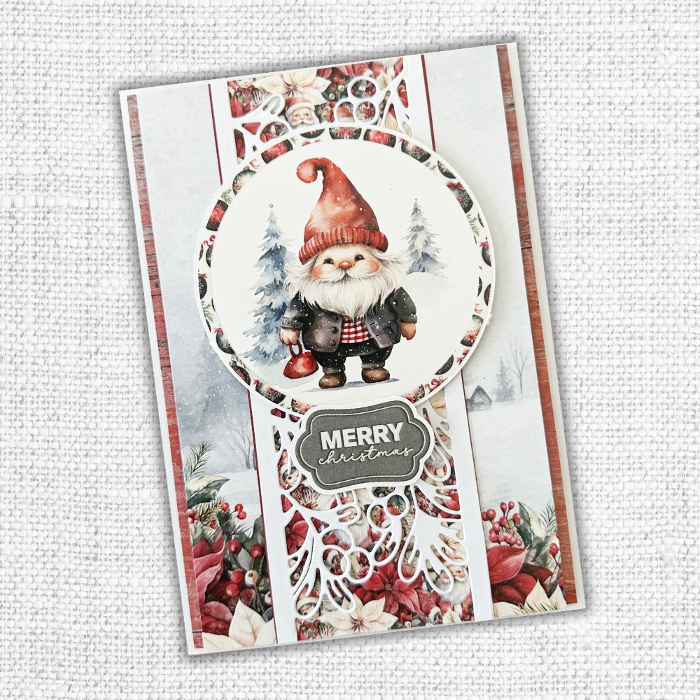 Jolly Holidays 6x8" Die Cuts & Sentiments 32643-9