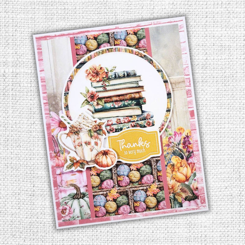 Cozy Fall 6x8" Die Cuts & Sentiments 32727-4