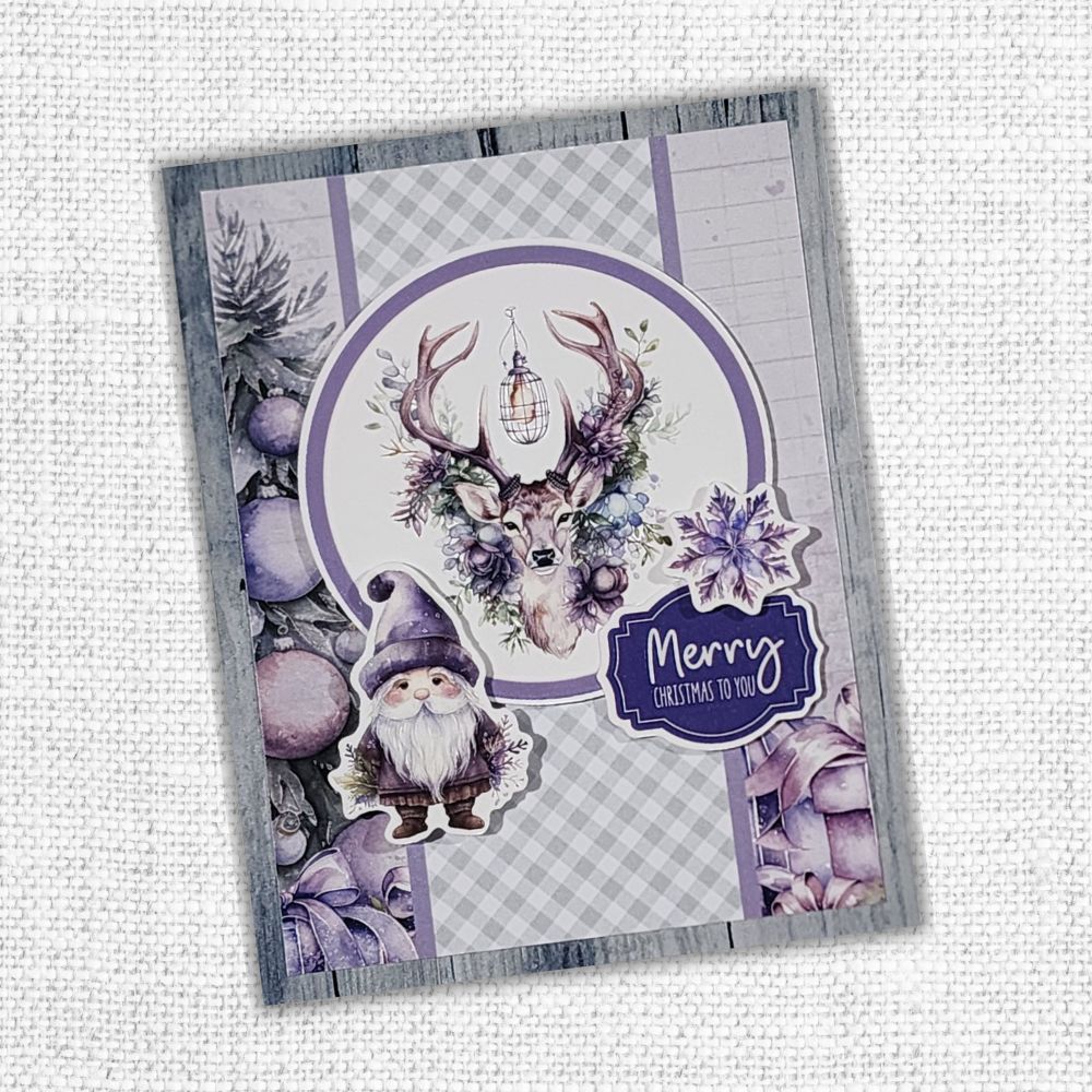 Enchanting Christmas 6x8" Die Cuts & Sentiments 32772-3